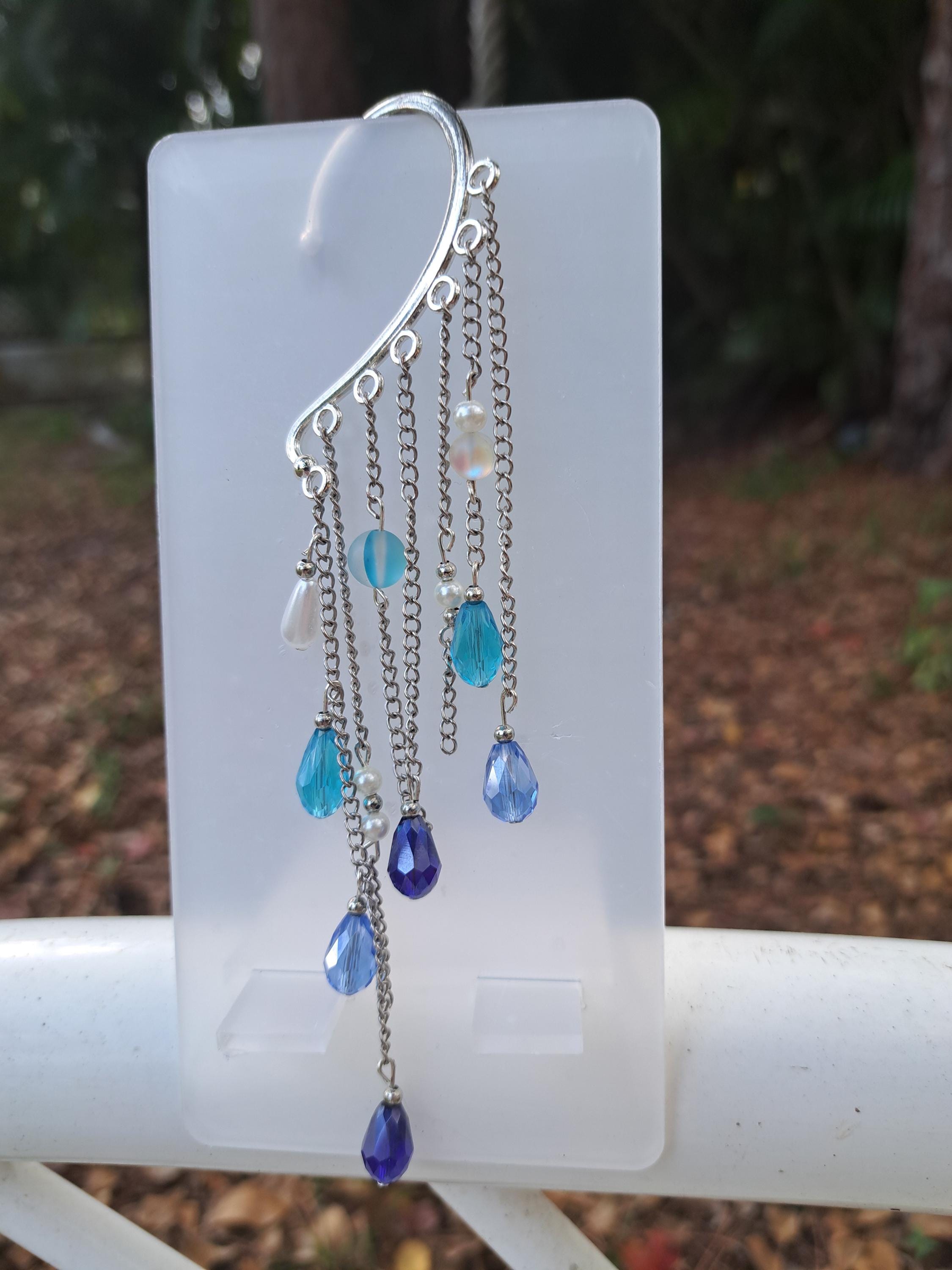 Hydro Dragon Ear Cuff