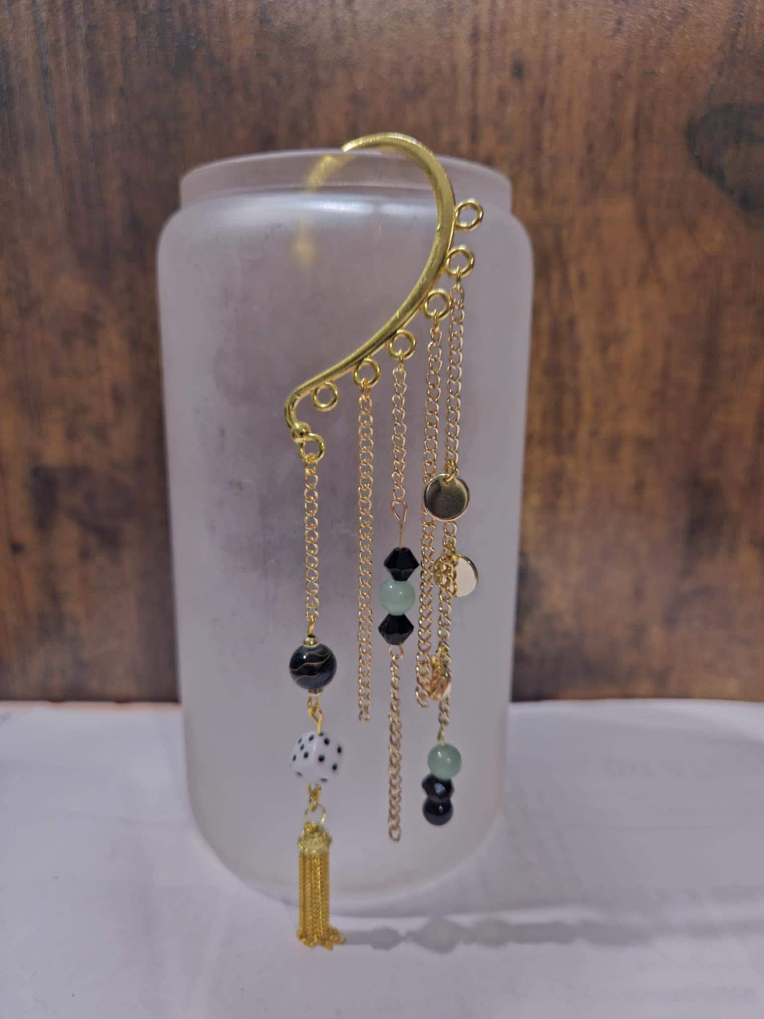 Aventurine Ear Cuff