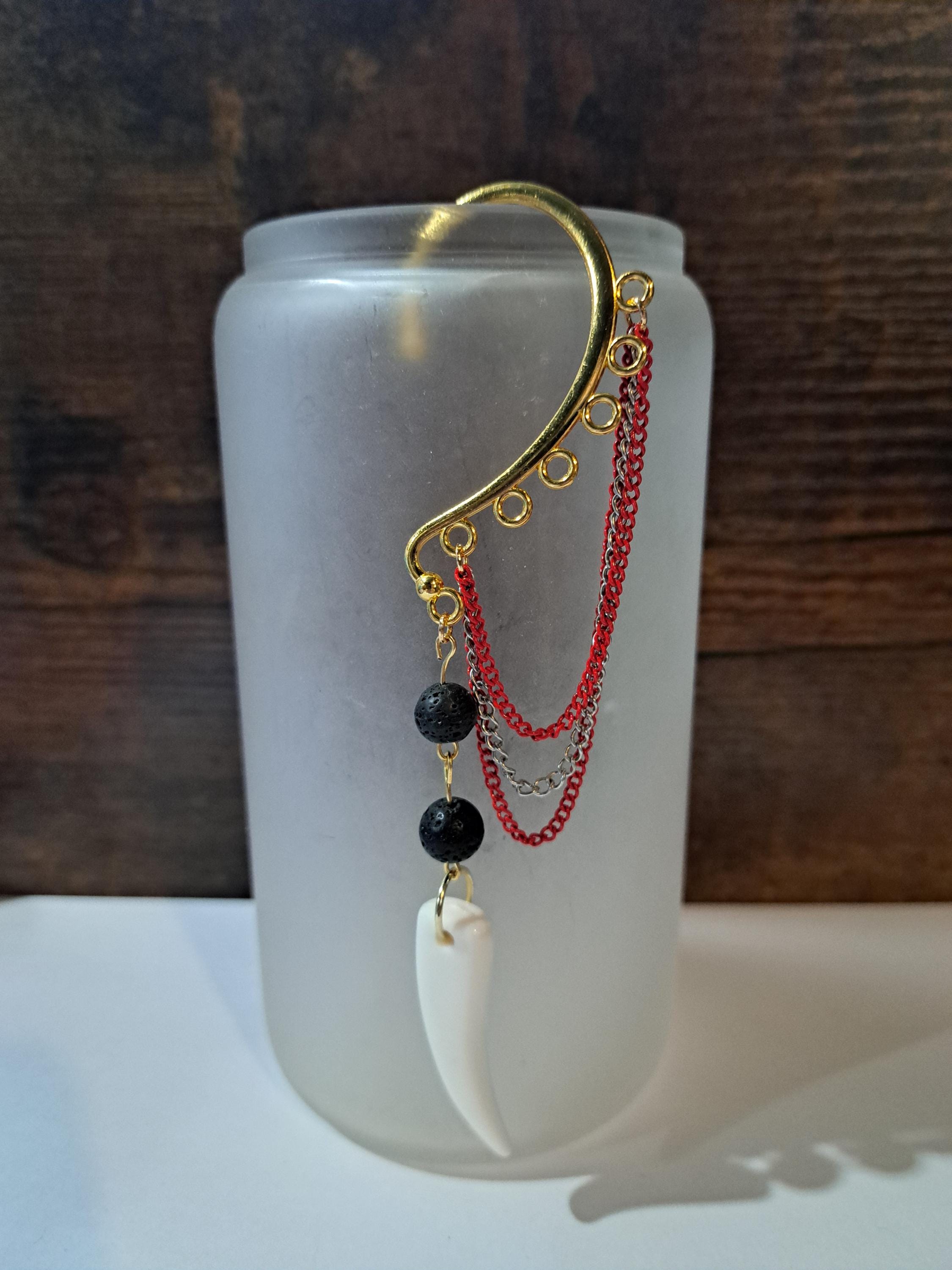 Half Demon Ear Cuff
