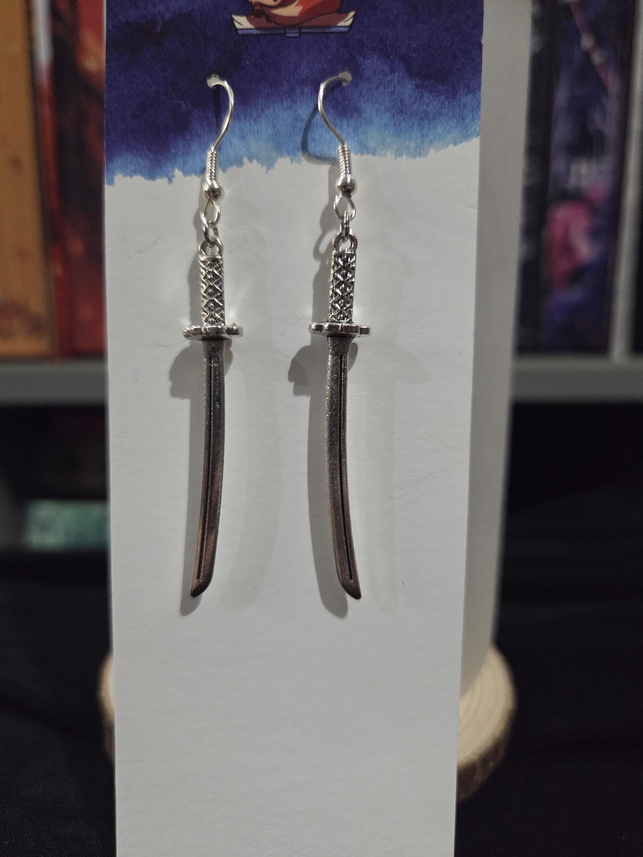 Katana Earrings