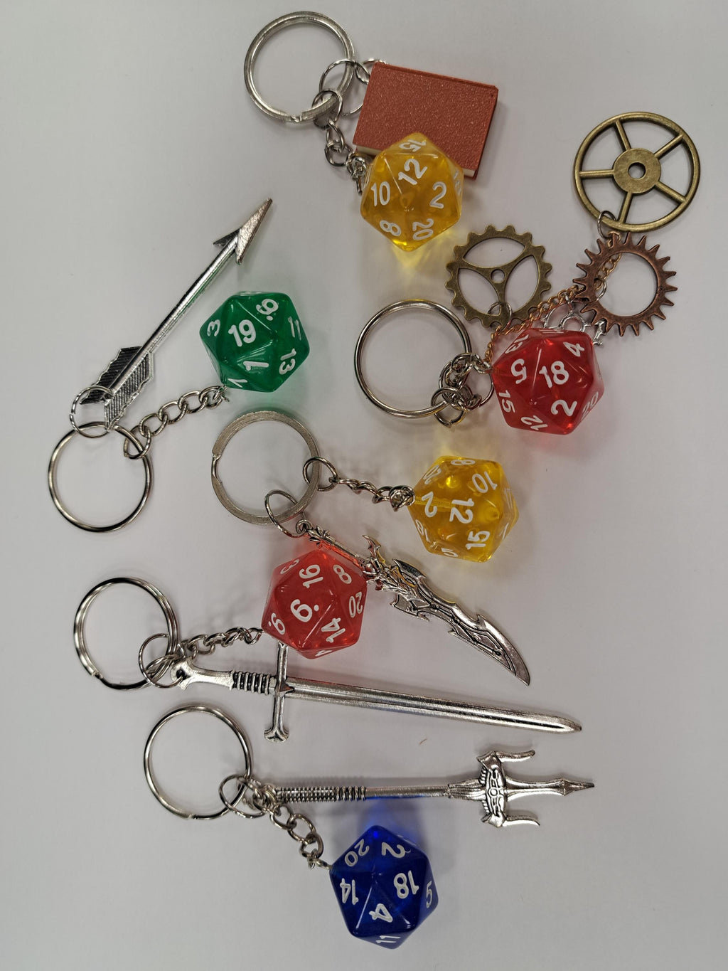 Choose Your Weapon Keychain