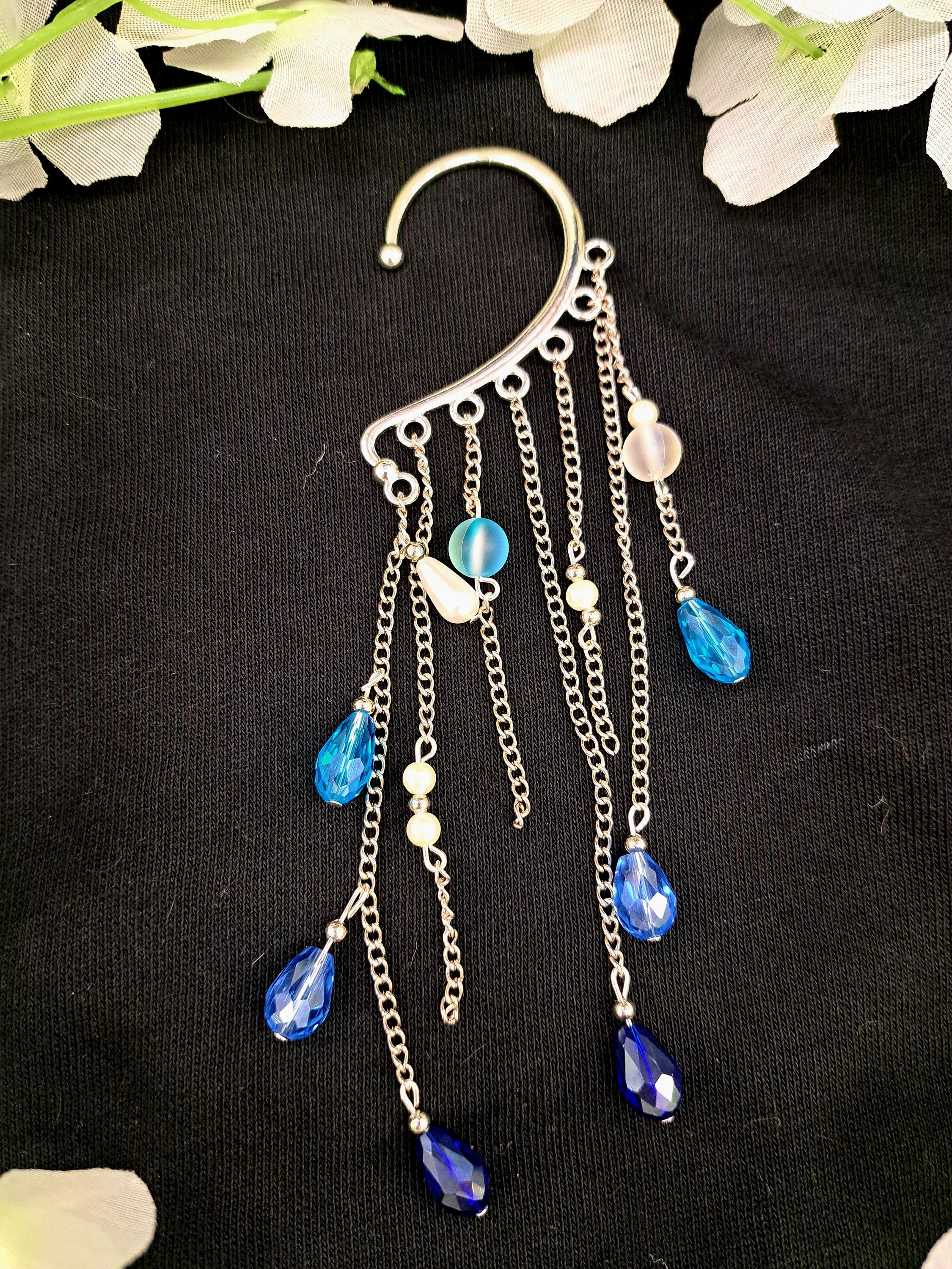 Hydro Dragon Ear Cuff
