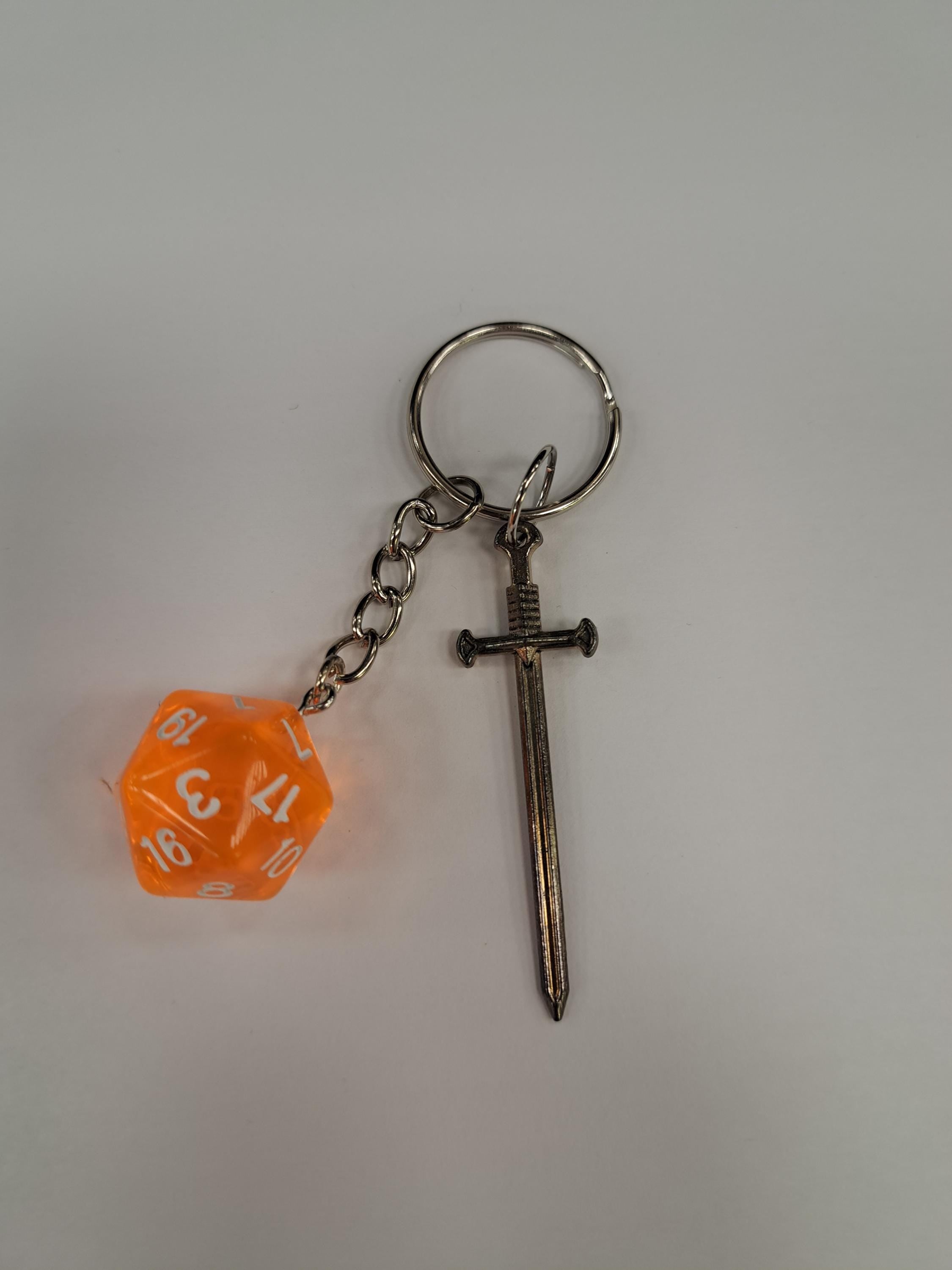 Choose Your Weapon Keychain